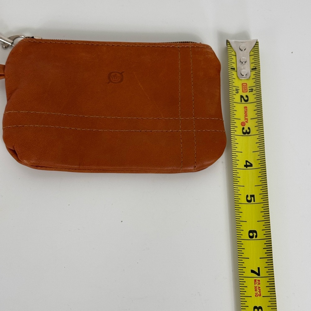 Born Leather Zip Wristlet Soft Camel Zip Strap‎ - Picture 6 of 6